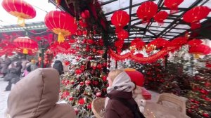 Красная площадь и Зарядье 🎇 Атмосфера Китайского Нового года 2026 в Москве