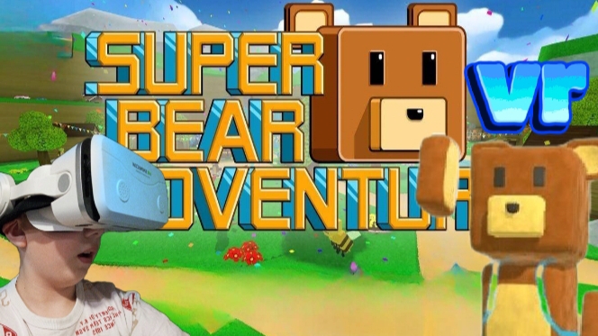 super bear adventure в VR!!! смотреть онлайн