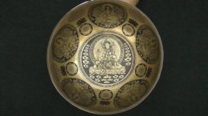 Поющая чаша Бутанская 24,3 см, Ре# 151 Гц, Ля 436 Гц