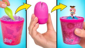 Распаковываем удивительных куколок-цветочков