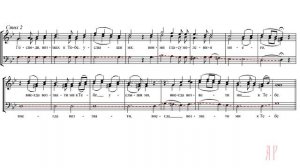 Да исправится молитва моя, муз.Речкунова - Басовая партия