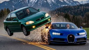 BeamNG Drive - Аварии с высокоскоростным движением автомобилей