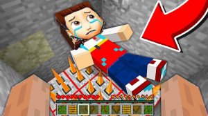 РАЙДЕР ПОПАЛСЯ В ТРОЛЛИНГ ЛОВУШКУ В МАЙНКРАФТЕ