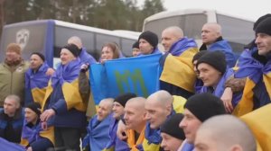 🔴Пленные хохлы вернулись в стойло Окраїны. (Был обмен пленными).🔴