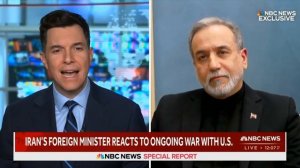 Министр иностранных дел Ирана Аббас Аракчи эксклюзивное интервью, 5 марта 2026 года