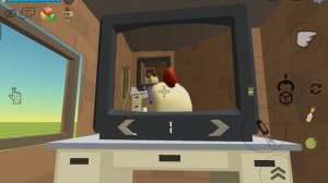 играем (5 ночей в подъезде) в чикен ган.