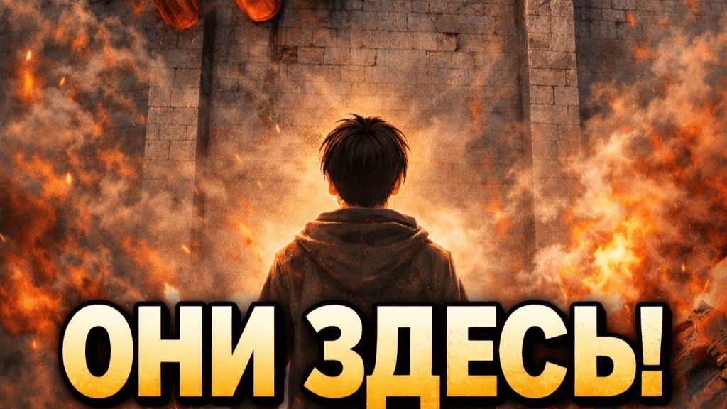 ЧЕЛОВЕЧЕСТВО ВСПОМНИЛО УЖАС! 🧱 Атака Титанов 1 сезон 1 серия Стрим (Kansai)