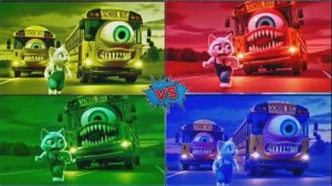 МУЛЬТИКИ: ШКОЛЬНЫЙ АВТОБУС‑ОБЖОРА vs ВАЖНЫЙ КОТ — ТАНЦЕВАЛЬНЫЙ БАТТЛ под КОФФЕН‑ДЕНС! 🚌