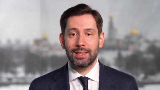 Поздравление руководителя Роспатента Юрия Зубова с Международным женским днем.