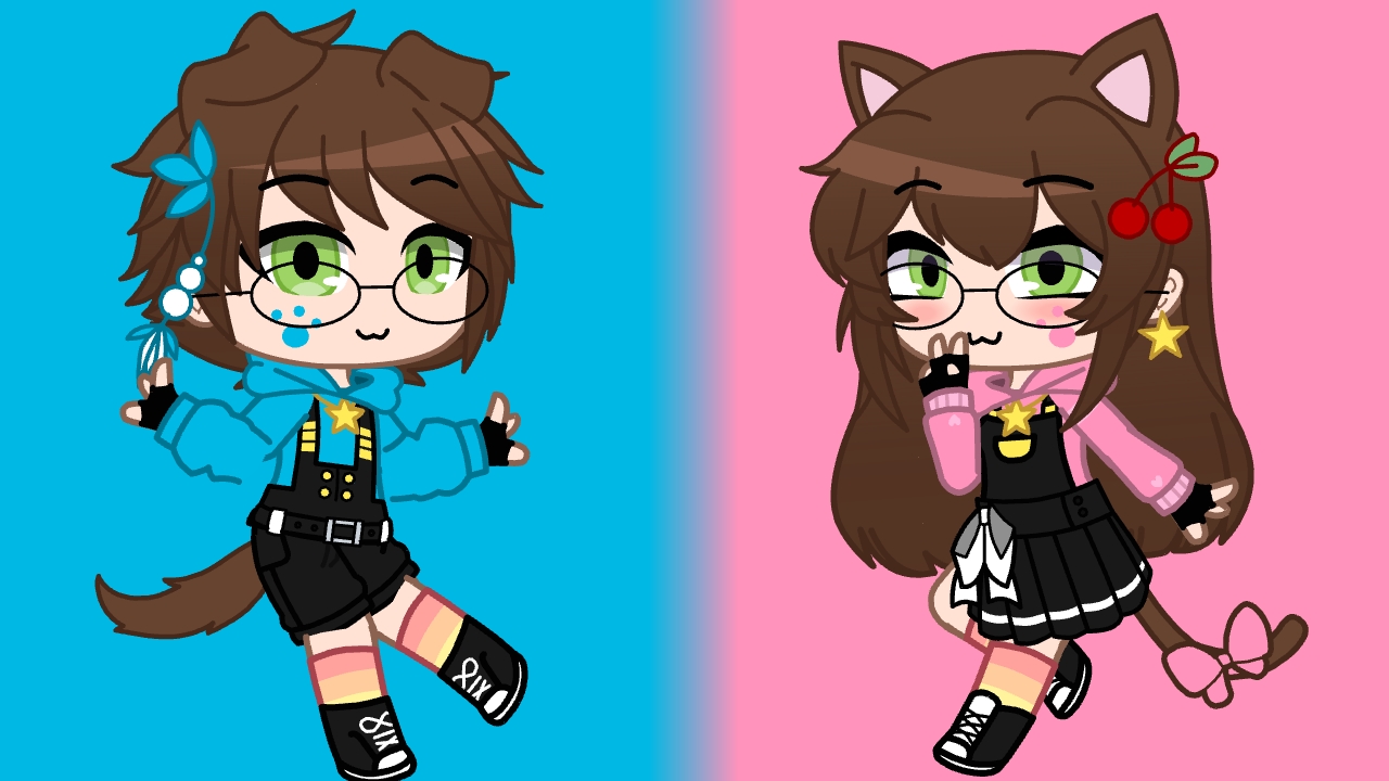 Boy VS Girl/My Oc And My Gender Boy Oc/Meme/ (Gacha Club)👦🆚👧