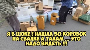 Элла Австралия-  Нашла 50 коробoк на свалке . Это надо видеть! Не мусорка а антикварный магазин