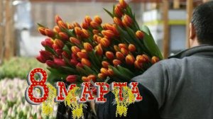 Спасибо за любовь и заботу. С 8 марта. Шикарная музыкальная открытка.