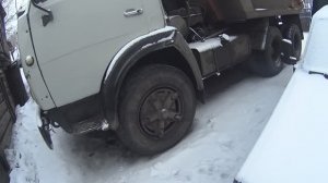 Тяжелая работа: КАМАЗ-самосвал