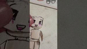 Распаковка пакетика с девочкой из роблокса! Нарисовала пакетик-сюрприз!💓💓💓