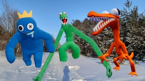 РАДУЖНЫУ ДРУЗЬЯ добывают еду в НАШЕЙ РЕАЛЬНОСТИ!