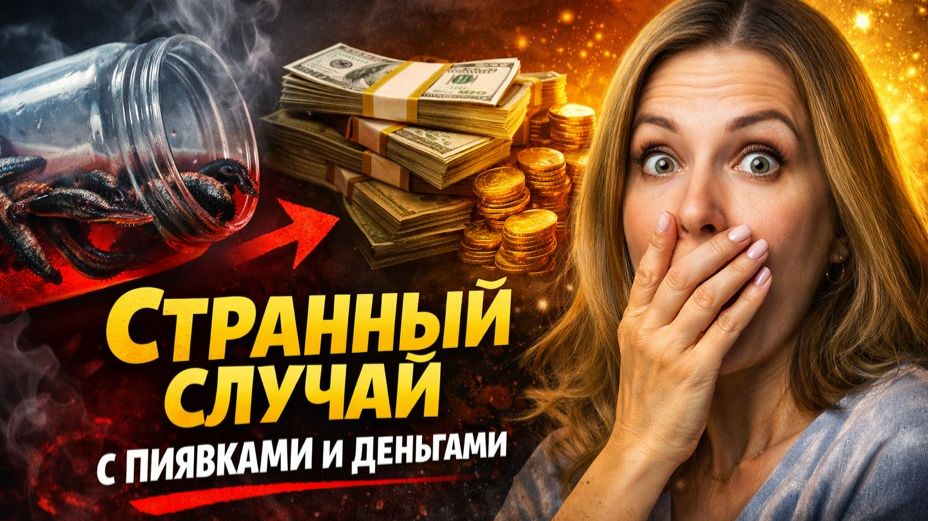 Странный случай с пиявками и деньгами. Др.Ульвия Голденбрук #гирудотерапияДуши #психологияденег