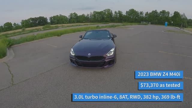 Обзор BMW Z4 M40i БМВ смотреть онлайн