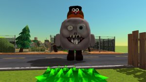 КАК СДЕЛАТЬ СКИН ГАРГАРТЮНЬЯ ИЗ РАСТЕНИЯ ПРОТИВ ЗОМБИ В ЧИКЕН ГАН