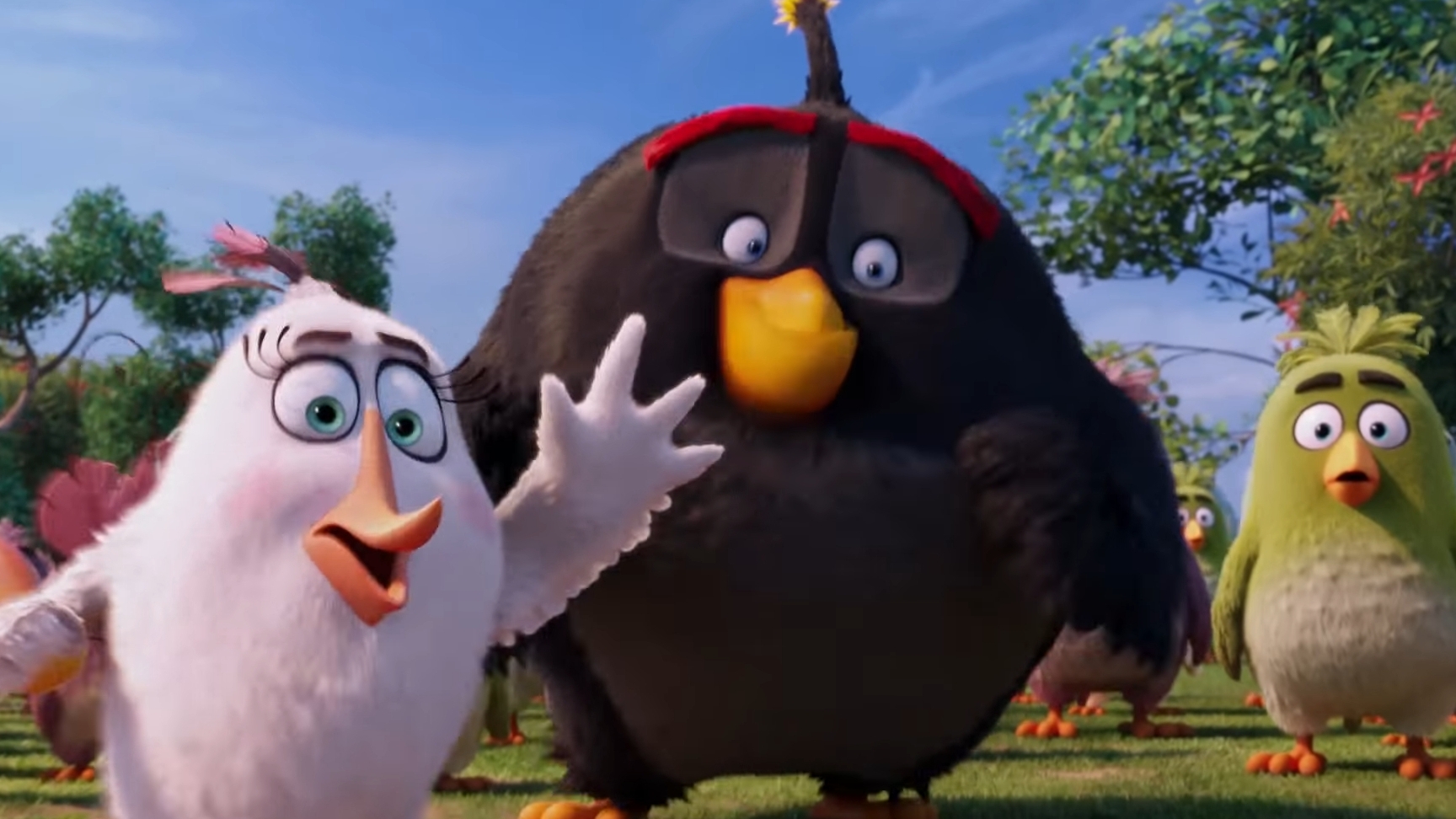 Энгри Бердс. Angry Birds. Птицы против свиней. Черная птица. Злые птички. Энгри Бердс 2 Часть 4