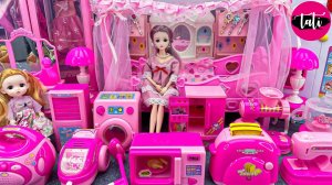 Играем в игрушки из мультика принцесса кукла Барби. Мультфильм для детей. ASMR АСМР