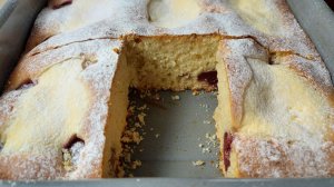 ЭТОТ ПИРОГ ПОНРАВИТСЯ ВСЕМ! ПИРОГ С ВИШНЕЙ-ОЧЕНЬ ВКУСНЫЙ!