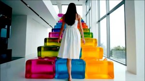 Какая волшебная лестница ваша? | Невероятно приятный ASMR-вайб, созданный с помощью ИИ