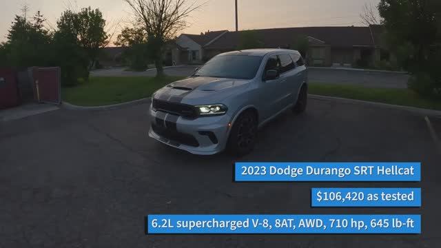 Обзор Dodge Durango SRT Hellcat