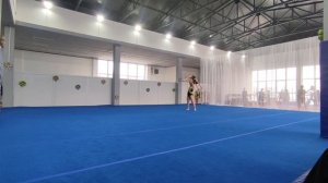 ЖП 2 спортивный разряд, Кудик Мария - Кузьмина Олеся, ДШИ г.Светлый , Балансовое упражнение