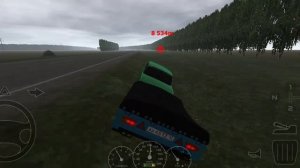 Еду за грузом на склад города Серпова,потом везу груз в город Лаптары,на москвиче 412-ом