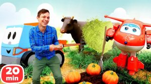 Супер Крылья на ферме и весёлые песни с Грузовичком Лёвой!