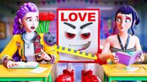 Лав Лав Сахур в школе? Охотники на демонов.