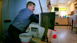 Про пол в доме, спустя 6 лет, печку и другие новости || Деревенская жизнь бывших горожан