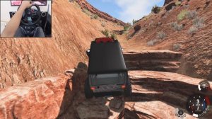 Rock crawling в Юте 🏜️ BeamNG.drive на Logitech G29 🔥