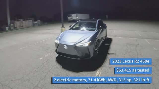 Обзор Lexus RZ 450e Premium AWD Лексус смотреть онлайн