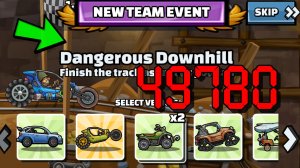 ❗🔔 49780 NEW Team Event (Hook, Line & Sinker) - Hill Climb Racing 2