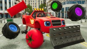 Мультфильмы про машинки - Играем с Тачками дисней для детей и малышей - Молния Маккуин и Друзья