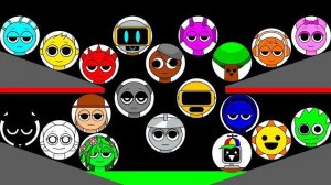 Турнир по гонкам шариков Sprunki в Algodoo — кто станет чемпионом