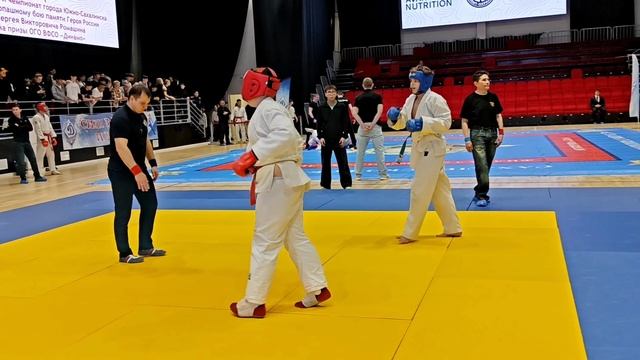 Тихонов Роман+Аман Арсений-Рукопашный бой-ЧП города Ю-Сах-памяти Ромашина-Сахалин 28 февраля 2026