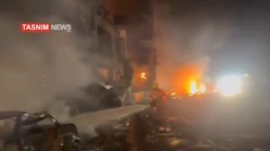 🔴Иран показал кадры разрушения около правительственного комплекса Кирия в Израиле*.🔴