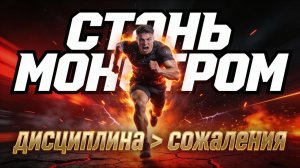 Боль дисциплины vs сожаления: Стань монстром успеха
