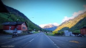 Райские швейцарские деревенские дороги 🗻🌏💕⚡💥 4K