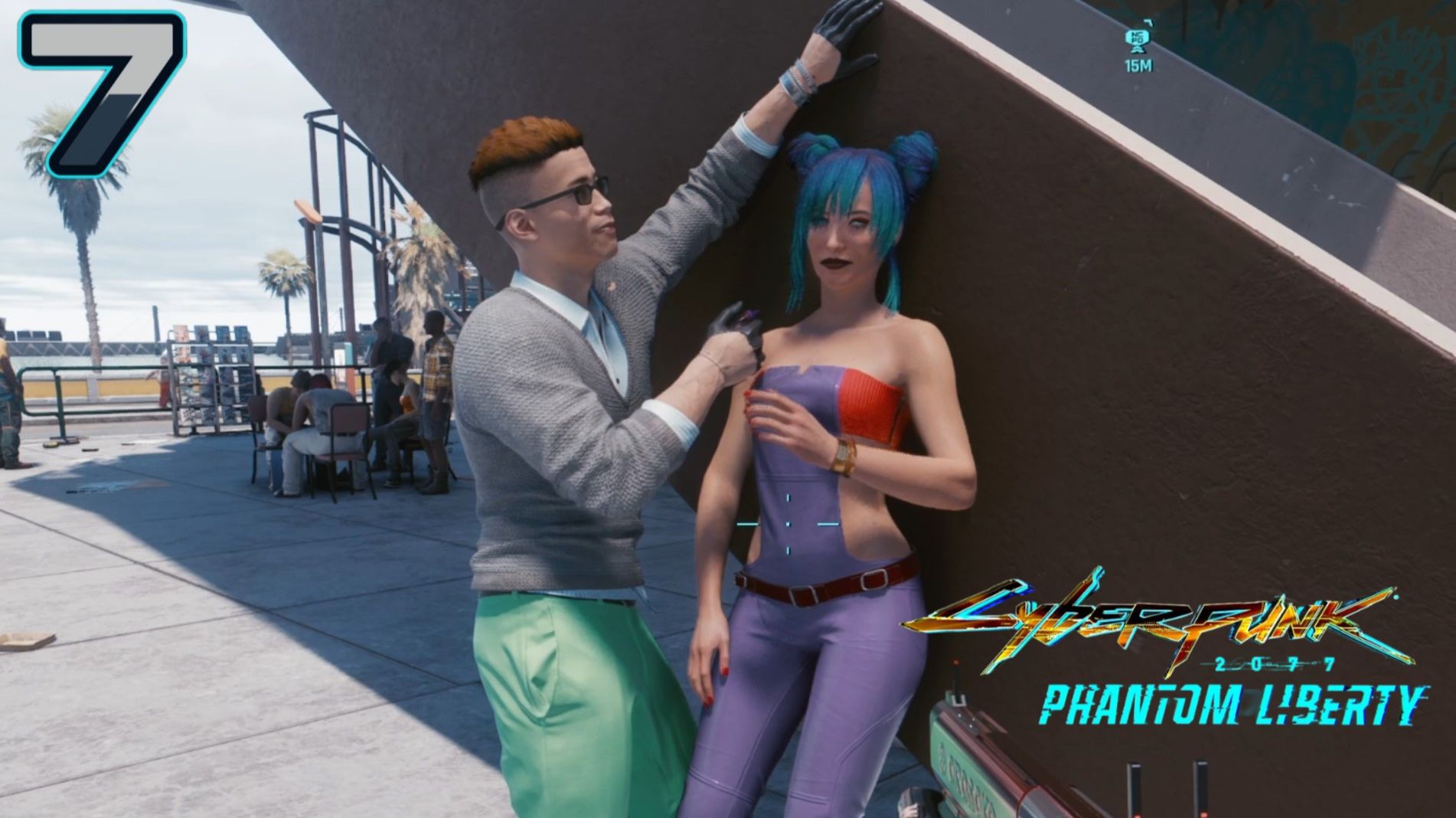 Cyberpunk 2077: Призрачная свобода (русская озвучка) [PC] - #7 А Как пройти в библиотеку?!📚📍