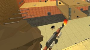 Если бы в Chicken Gun было стрельбище