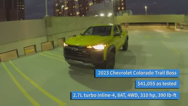 Обзор Chevrolet Colorado Trail Boss Шеврале Колорадо Траил Босс смотреть онлайн