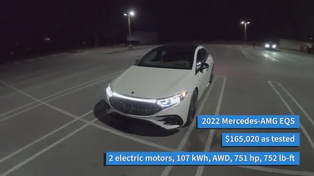 Обзор Mercedes-AMG EQS Мерседес Бенз АМГ смотреть онлайн