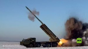 راجمات "تورنادو-إس" الروسية تستهدف مواقع عسكرية أوكرانية