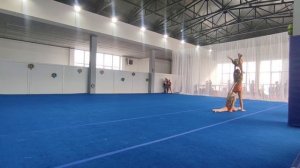 ТР 2 спортивный разряд, Порошина - Масло - Лабкович, ДК «Машиностроитель», Балансовое упражнение