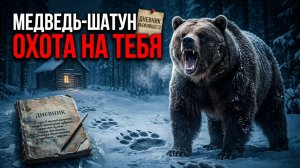 МЕДВЕДЬ-ШАТУН ОХОТИЛСЯ НА ЛЮДЕЙ | Дневник Выжившего — Самая Страшная Реальная История Тайги