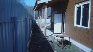 Построил дом до зимы и запустил отопление для семьи