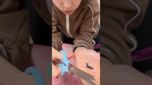 Плетём паучка из резинок